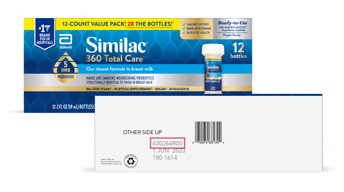 Latest News: Voluntary Recall of 2 fl oz Ready-to-Feed Liquid Products