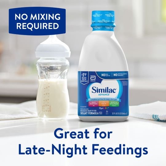 Similac Advance Infant Formula Ready to Feed 32 fl oz Bottle