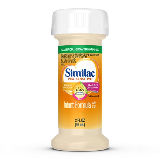 Similac Pro Sensitive Infant Formula With 2 Fl Hmo For Immune Support Non Gmo Baby Formula Ready To Feed 2 Fl Oz Bottle Case Of 48