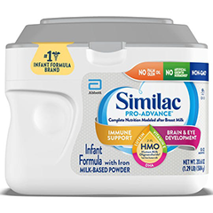 Similac Advance f rmula para lactantes con hierro f rmula para