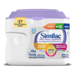 Similac Pro-Total Comfort™* Infant Formula, with 2’-FL HMO for Immune Support, Easy-to-Digest, Non-GMO, Baby Formula, Powder, 20.1 oz