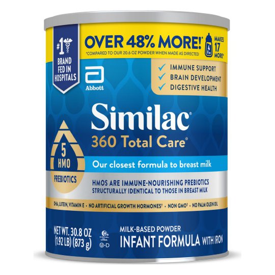 Similac® 360 Total Care® Infant Formula Powder, 30.8 oz Can ...