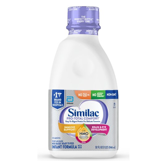 Similac® Pro-Total Comfort™ Infant Formula, Liquid, 32 oz