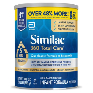 Similac spit sales up formula