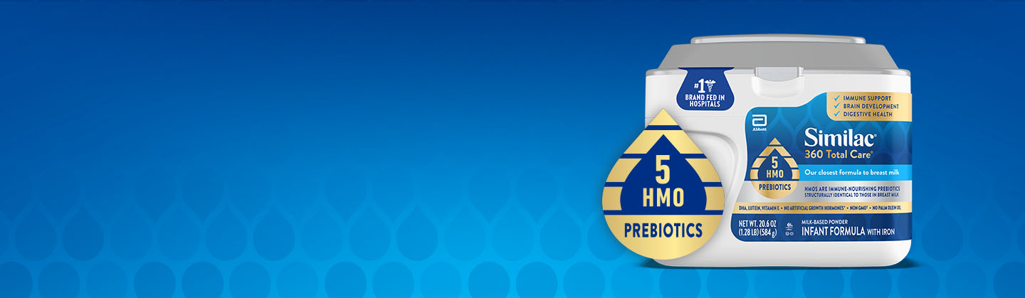 New Similac 360 Total Care with 5 HMOs