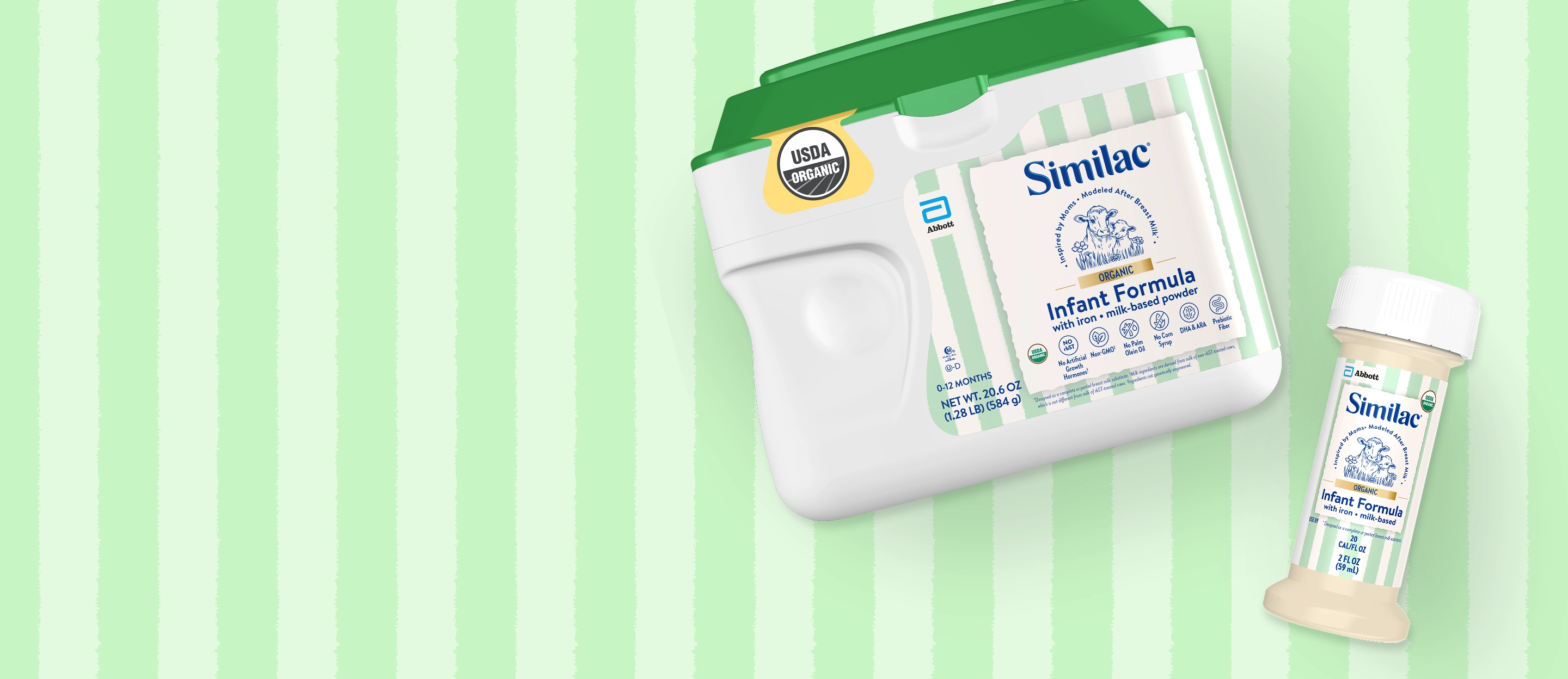 Organic Baby Formula Designed to be a Substitue for Breast Milk | Similac®