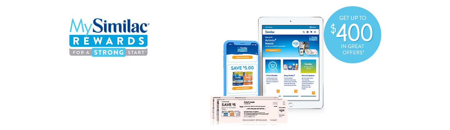 MySimilac® Rewards 2023 | Similac Formula Samples & Coupons