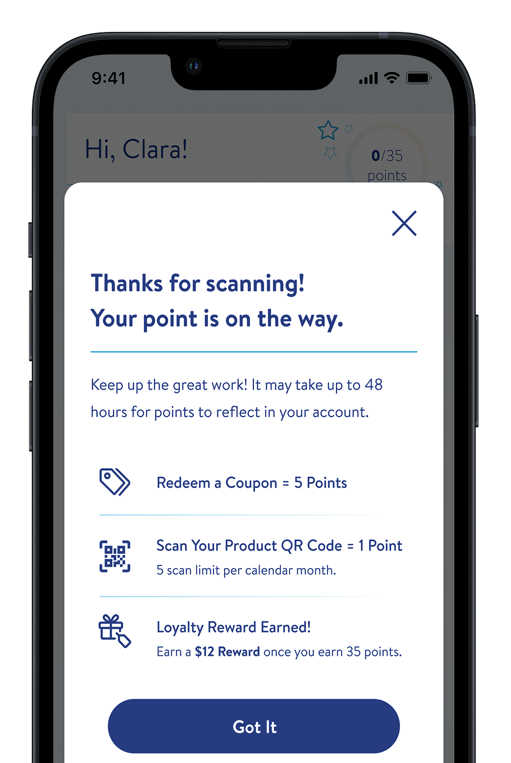Get rewarded