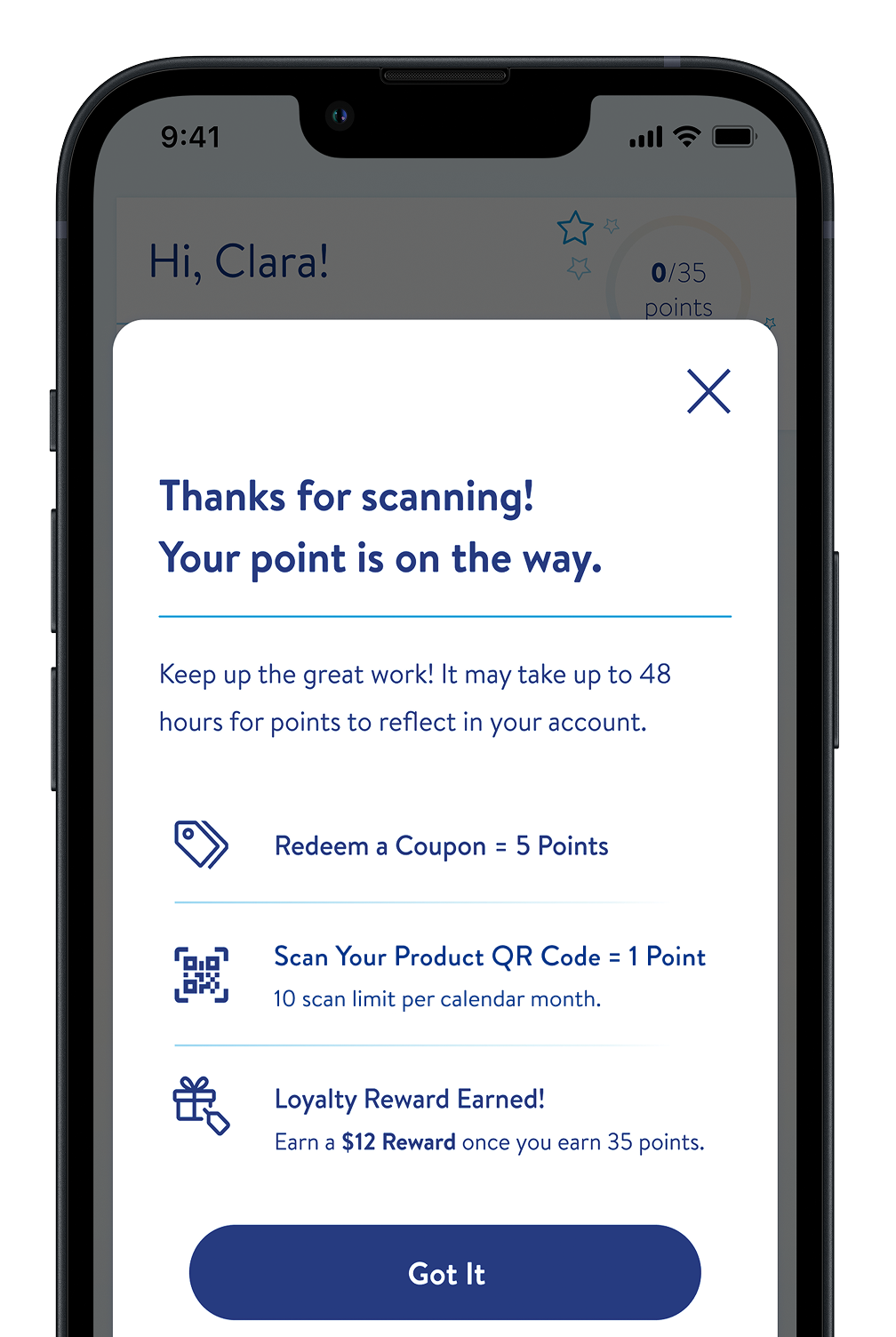 Get rewarded